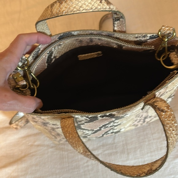 Madewell Snakeskin Small Transport Crossbody Purse - Picture 6 of 8